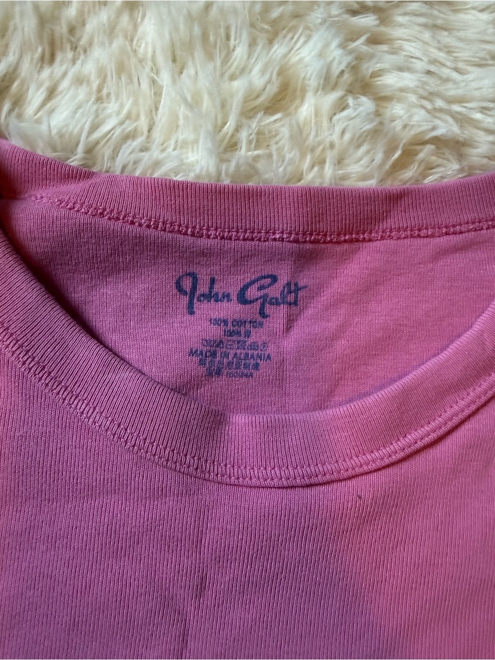 John Galt/Brandy Melville Baby Tee - Picture 2 of 5